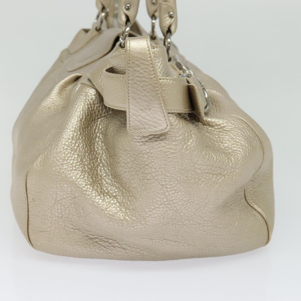 Salvatore Ferragamo Gancini Leather Mini