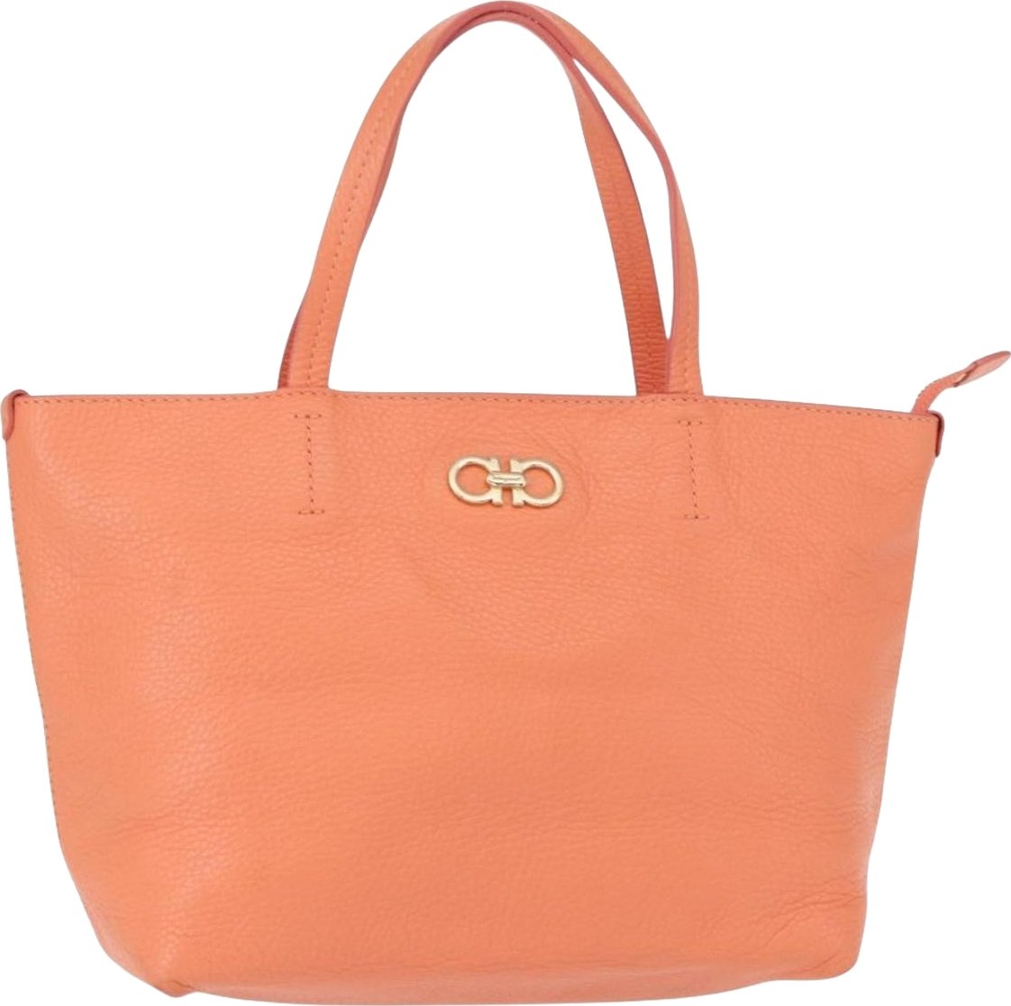 Salvatore Ferragamo Gancini Leather Mini