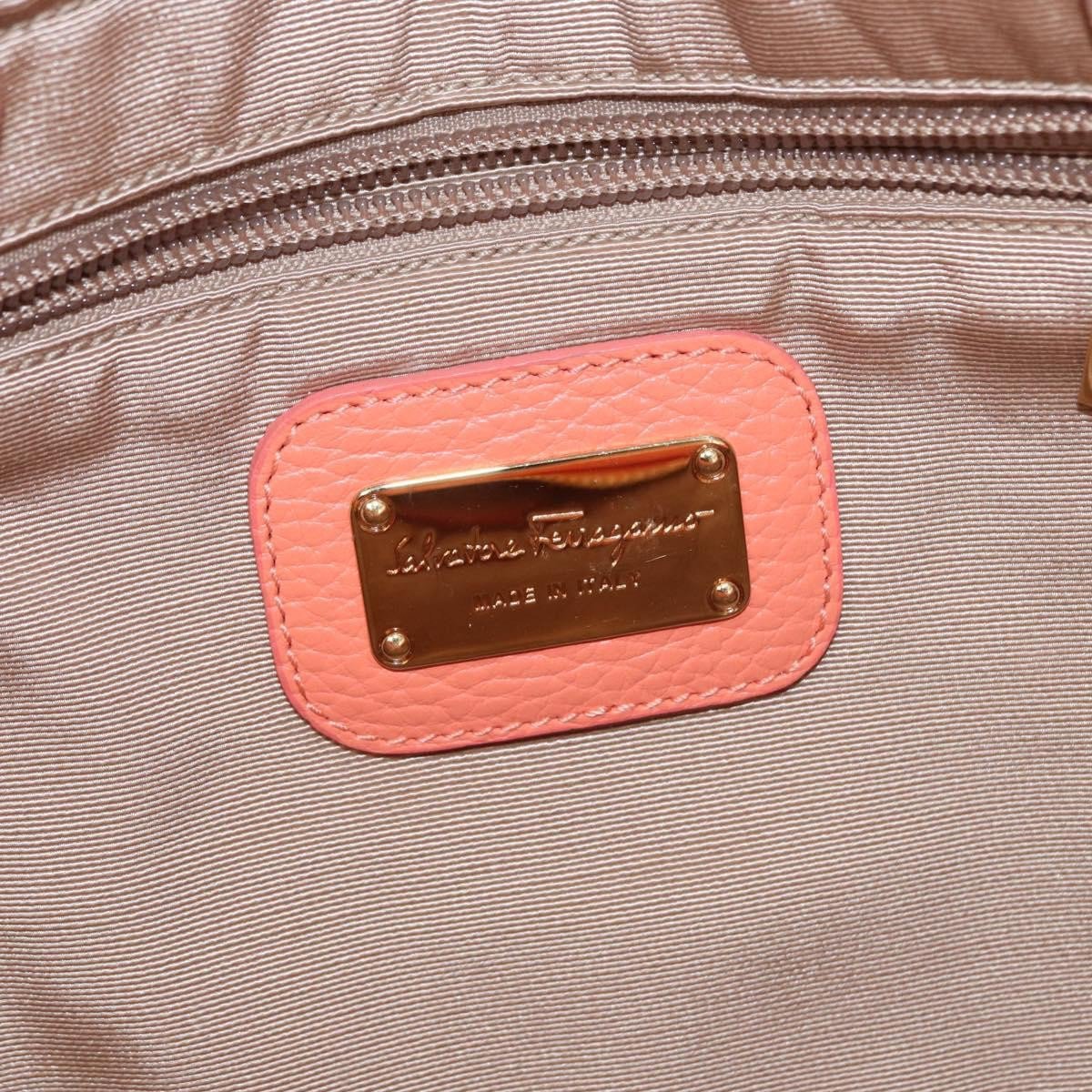 Salvatore Ferragamo Gancini Leather Mini