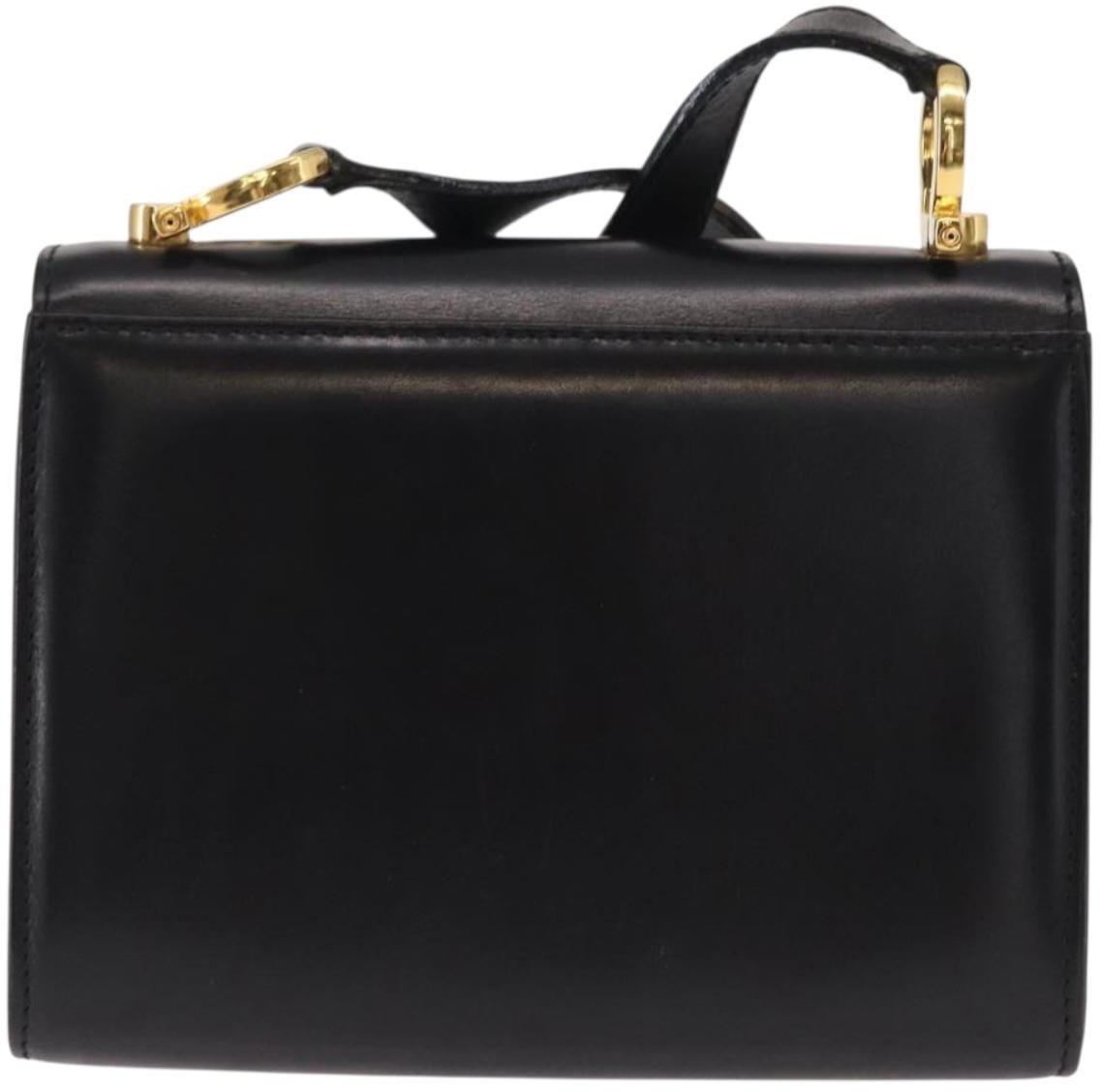 Salvatore Ferragamo Gancini Flap Woven Leather Small