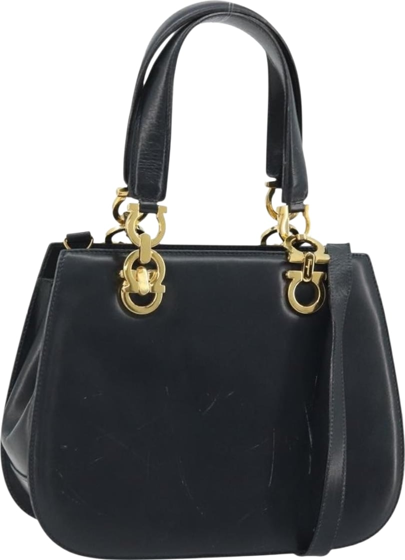 Salvatore Ferragamo Gancini Leather Small