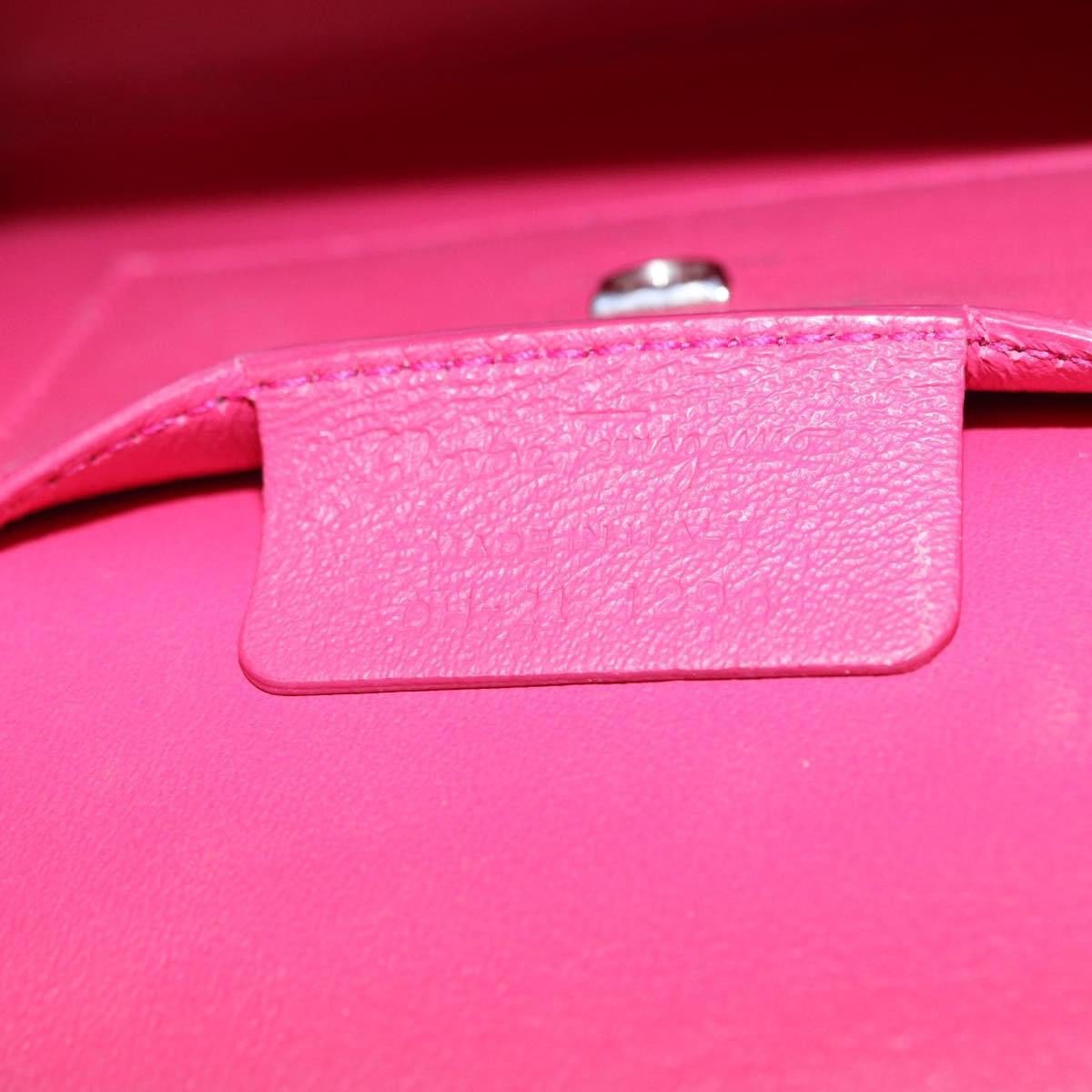 Salvatore Ferragamo Boxyz Top Handle Leather Small