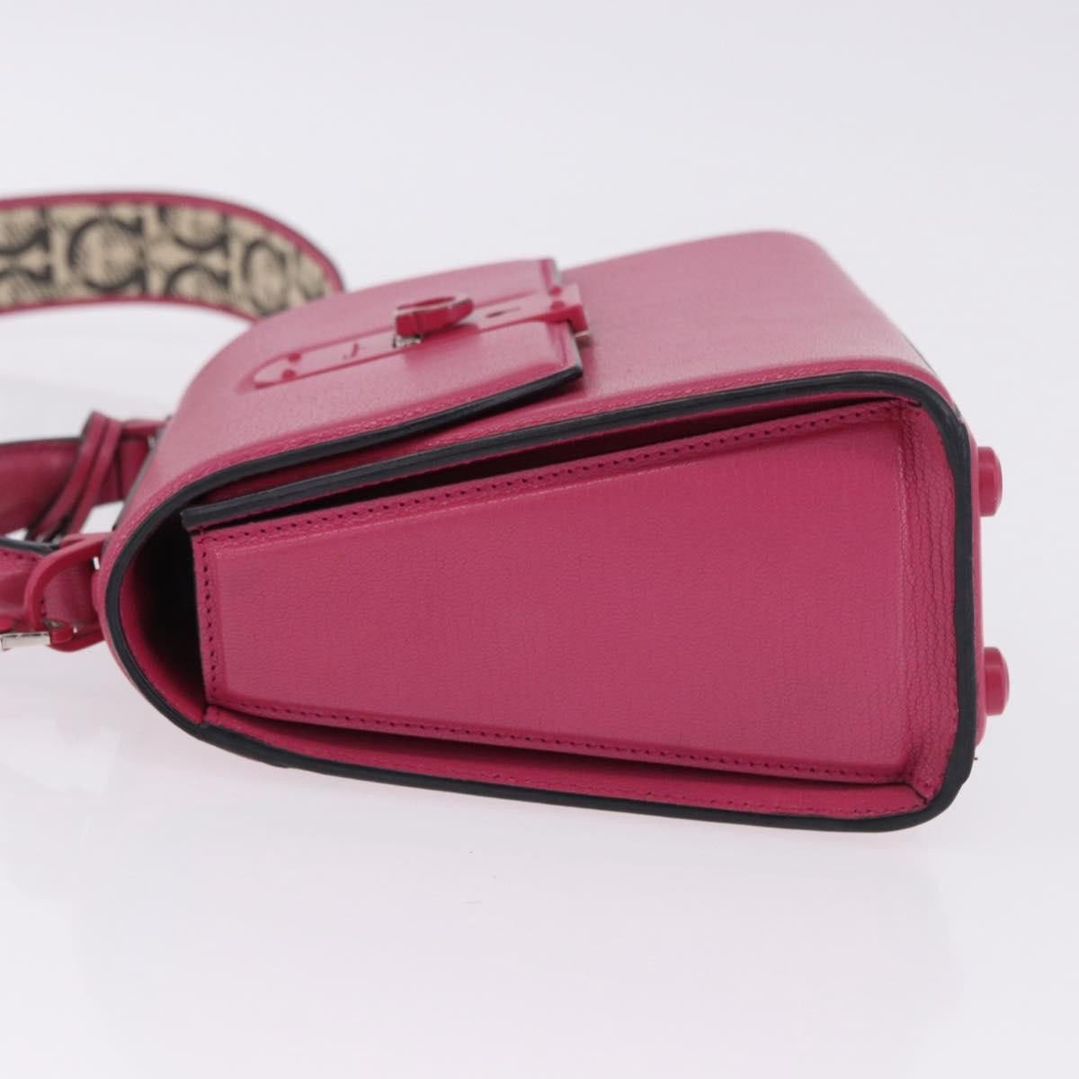 Salvatore Ferragamo Boxyz Top Handle Leather Small