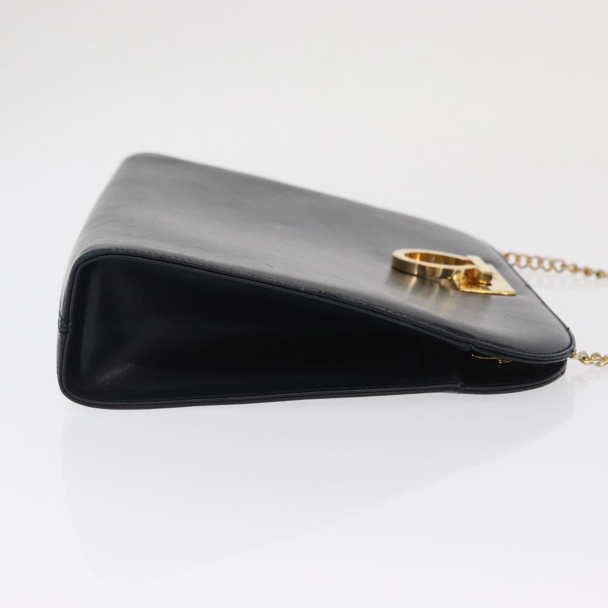 Salvatore Ferragamo Vintage Gancini Chain Leather Medium