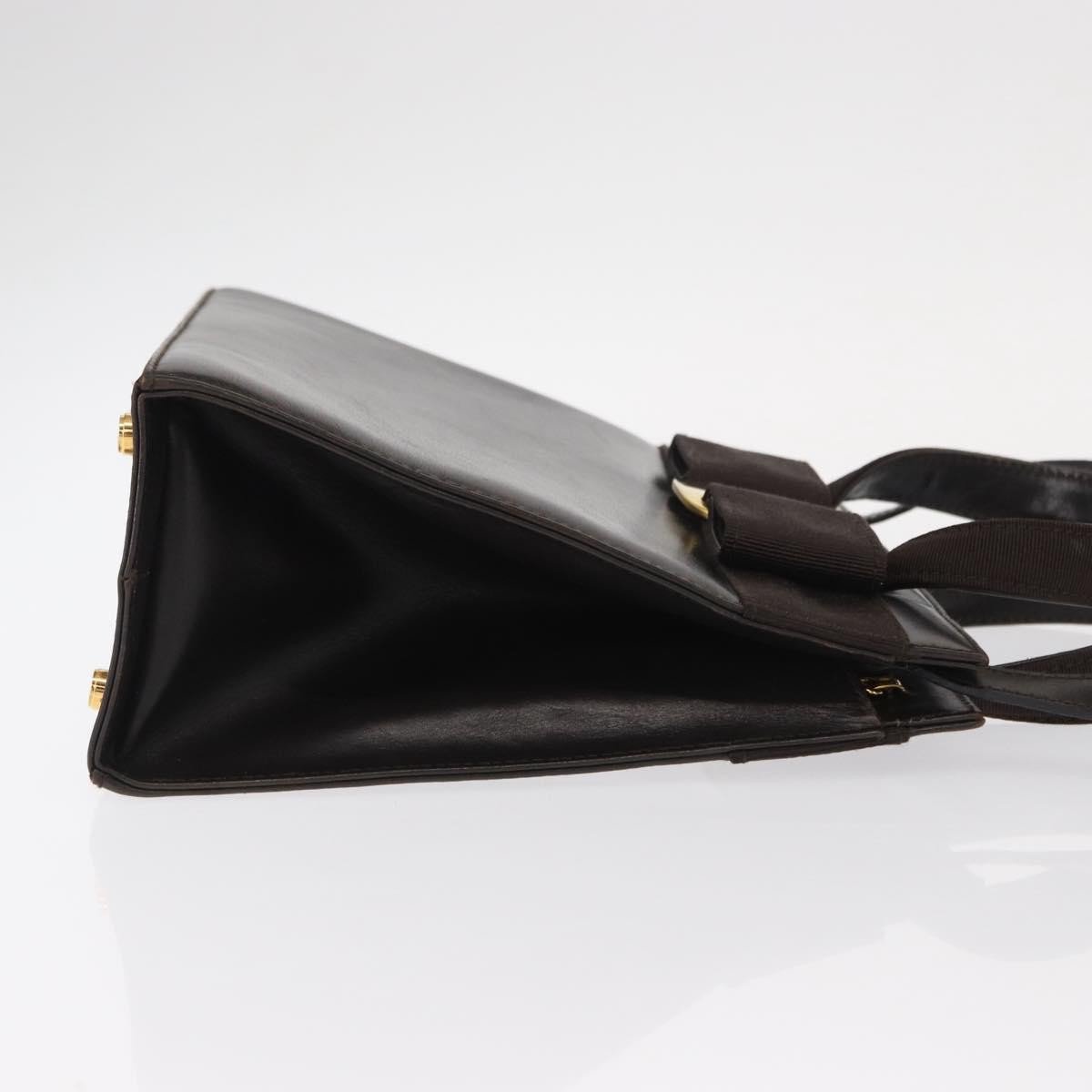 Salvatore Ferragamo Convertible Vara Bow Leather Small