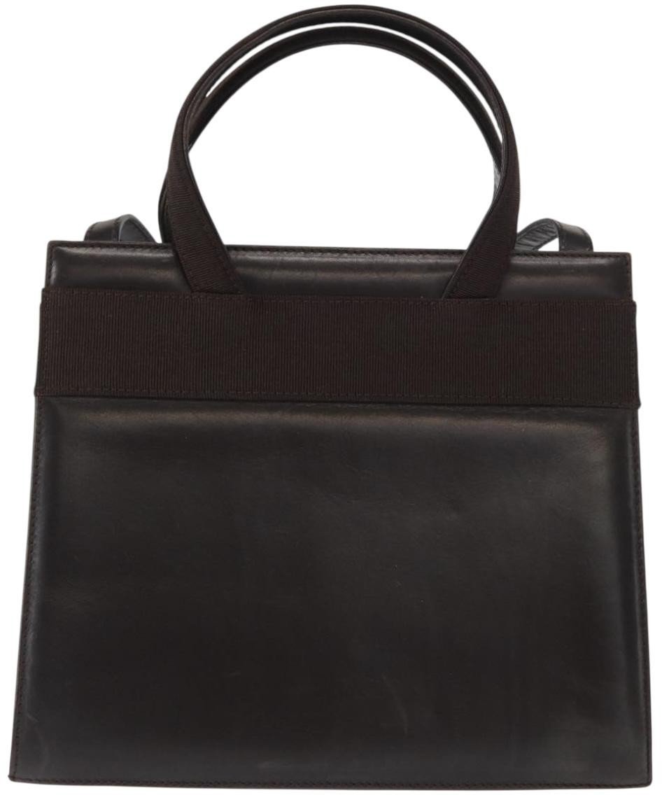 Salvatore Ferragamo Convertible Vara Bow Leather Small
