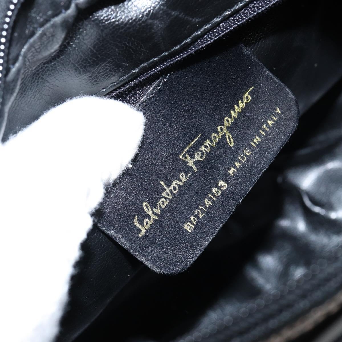 Salvatore Ferragamo Vala Patent Leather