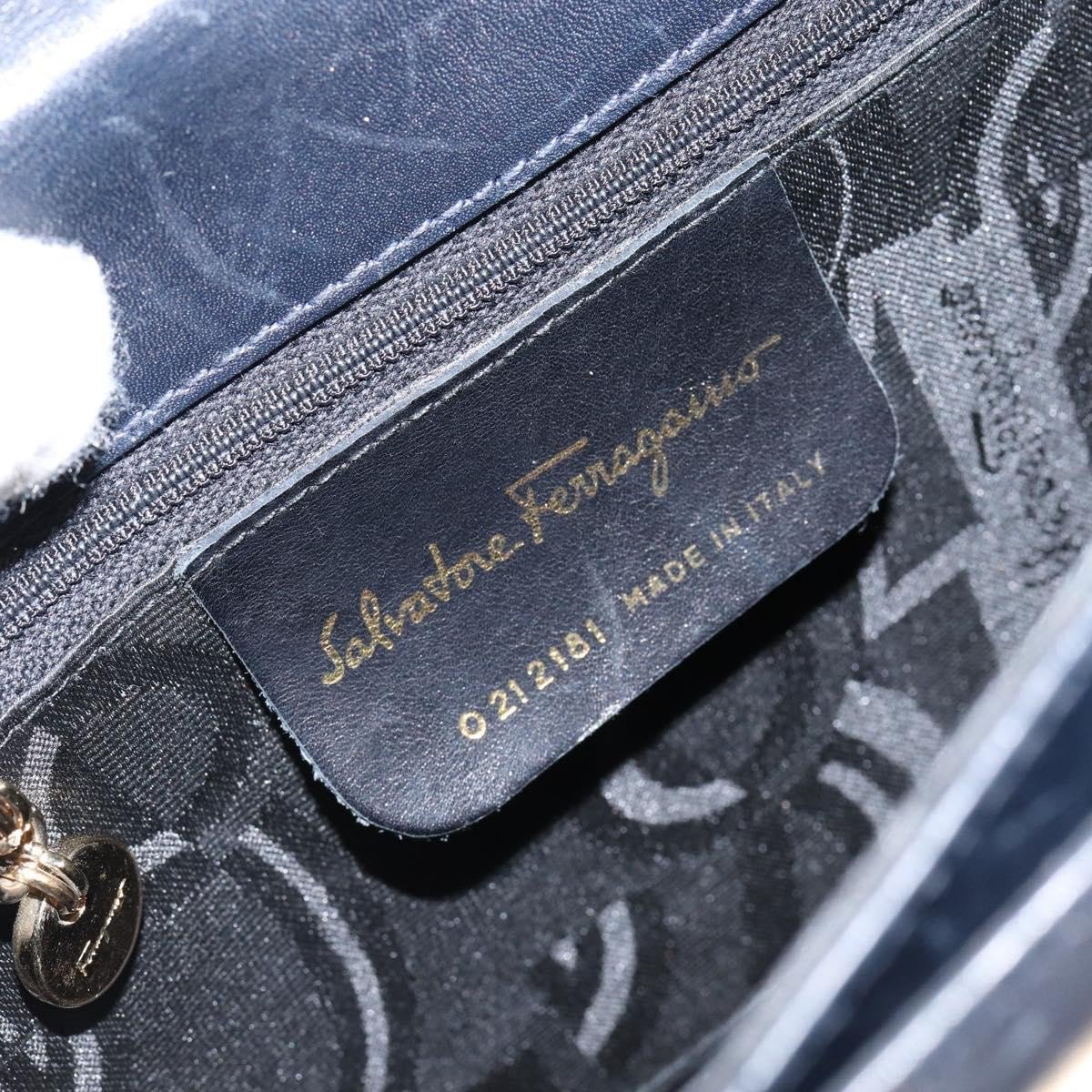 Salvatore Ferragamo Gancini Convertible Top Handle Leather Medium