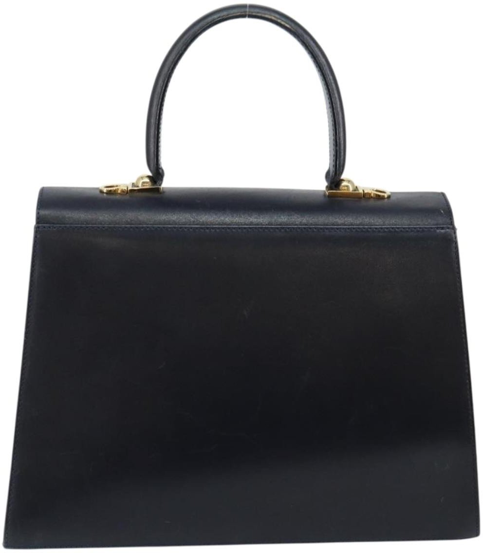 Salvatore Ferragamo Gancini Convertible Top Handle Leather Medium