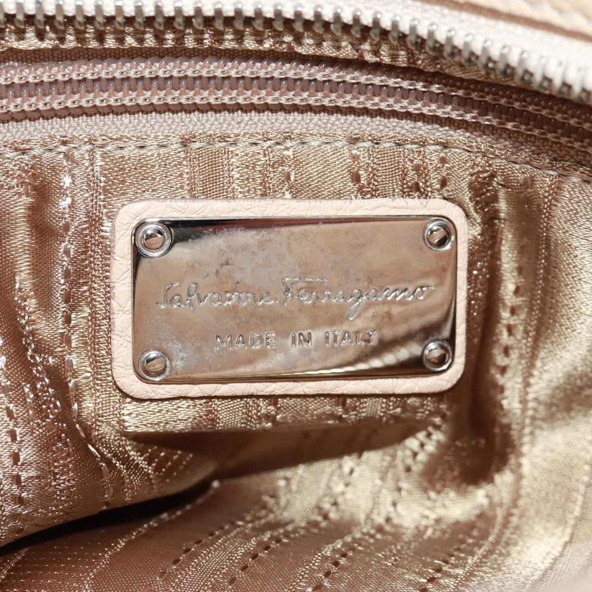 Salvatore Ferragamo Sofia Satchel Grainy Leather Large