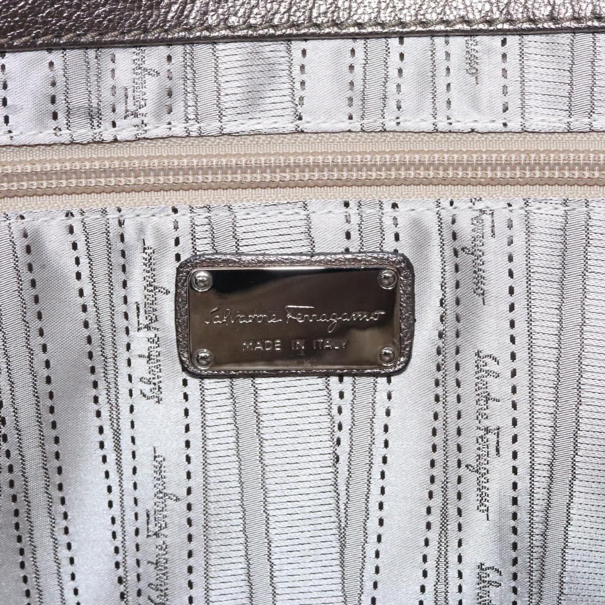 Salvatore Ferragamo Sofia Satchel Leather Medium