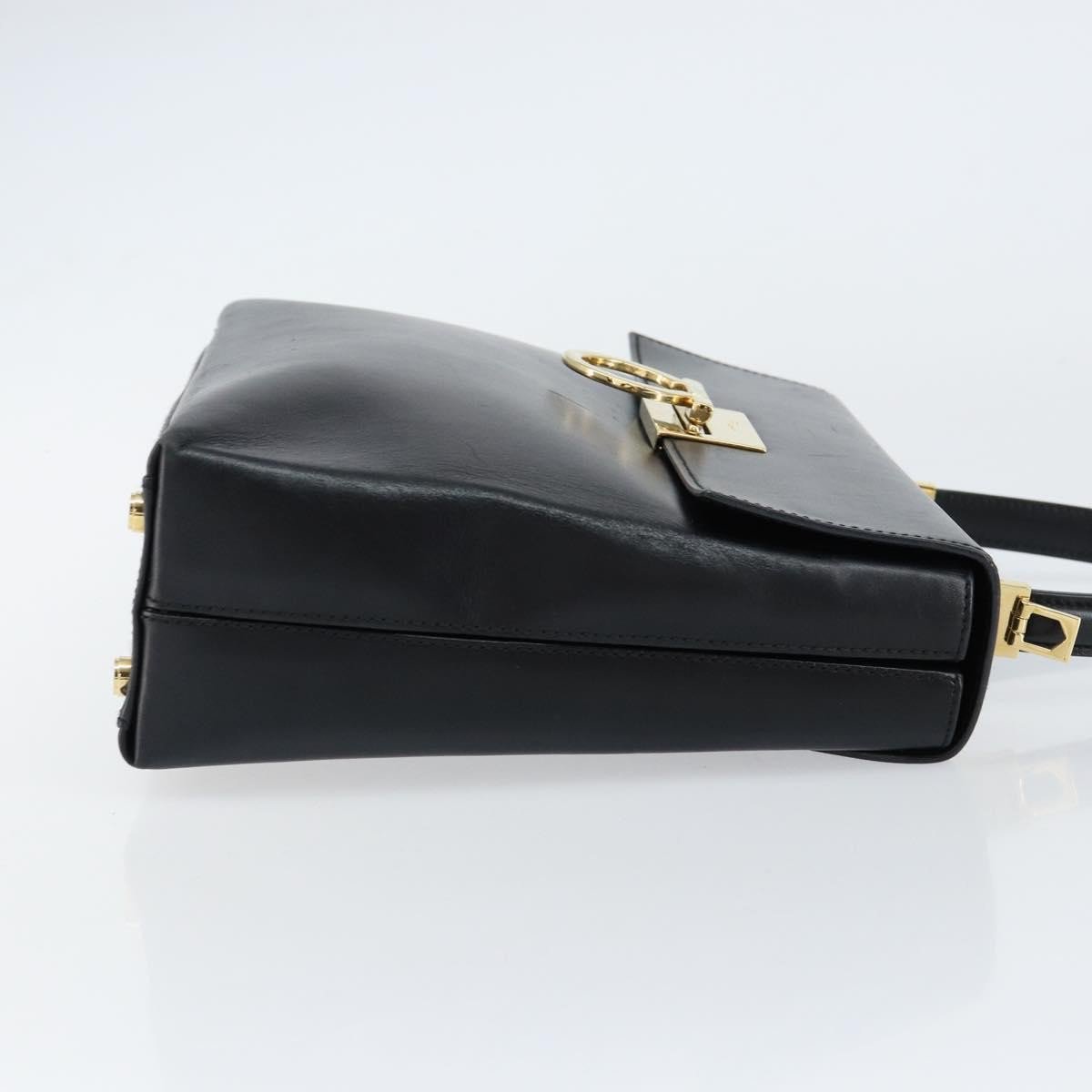 Salvatore Ferragamo Gancini Convertible Top Handle Leather Medium