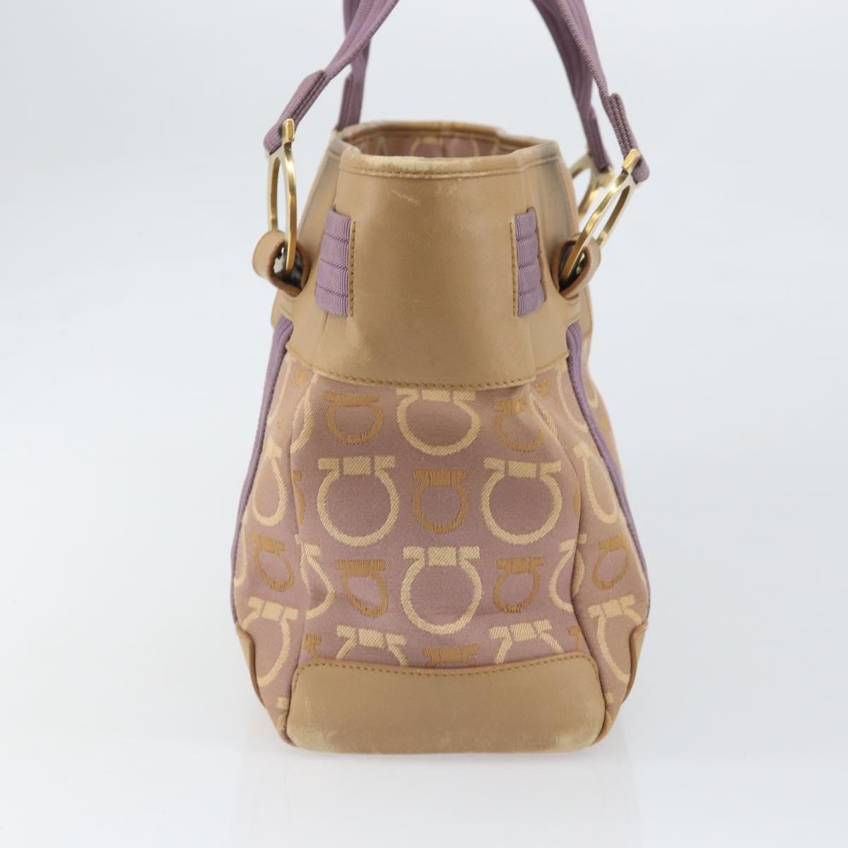 Salvatore Ferragamo Gancini Tote Canvas