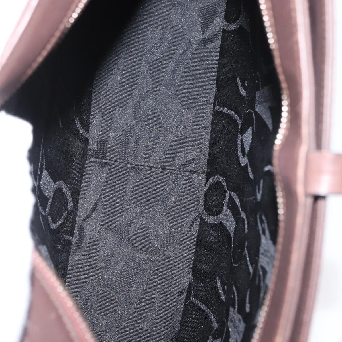 Salvatore Ferragamo Gancini Leather Mini