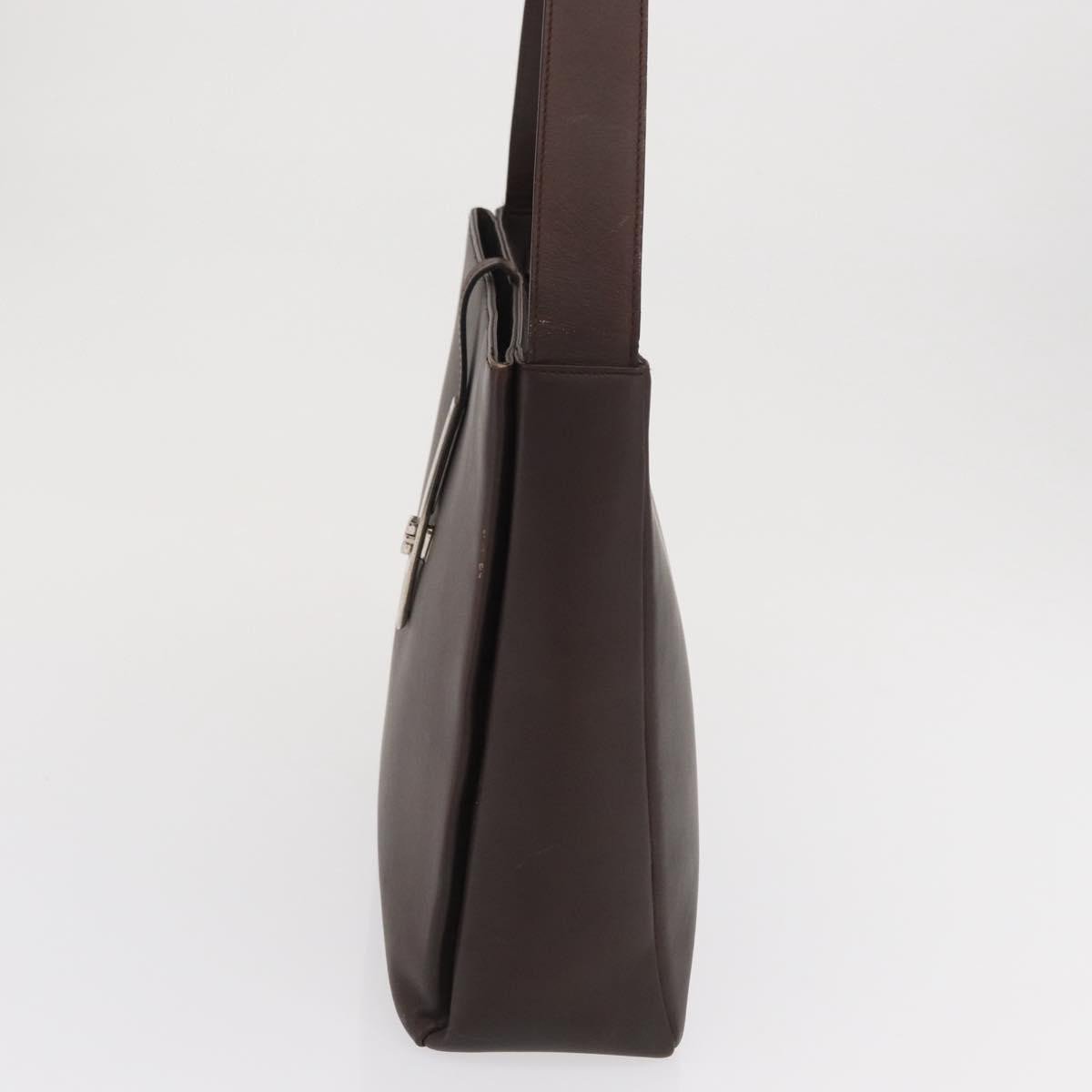 Salvatore Ferragamo Gancini Leather Mini