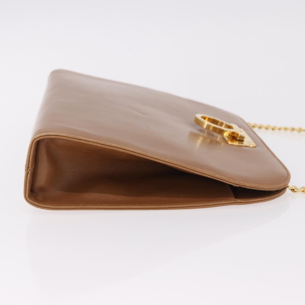 Salvatore Ferragamo Vintage Gancini Chain Leather Medium