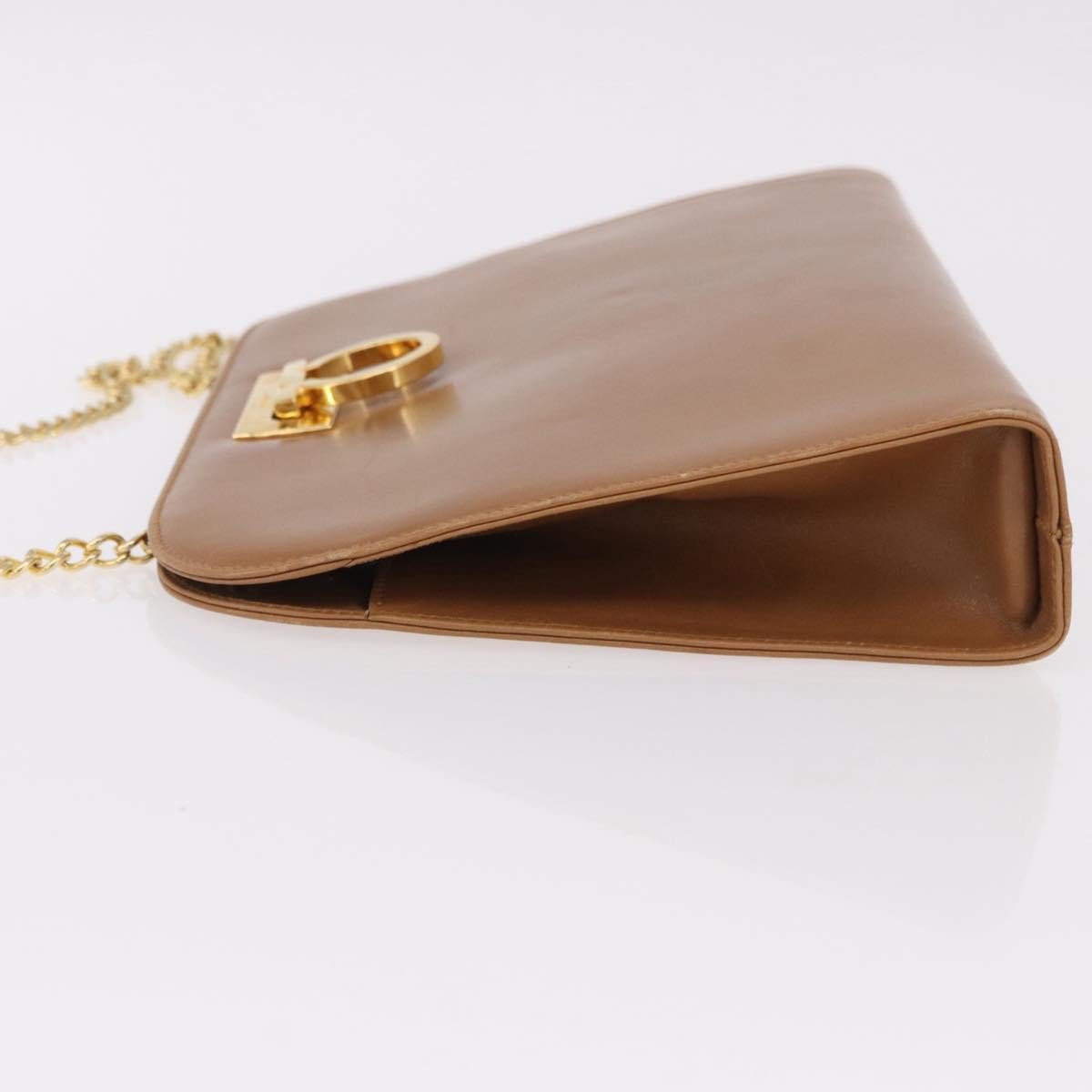 Salvatore Ferragamo Vintage Gancini Chain Leather Medium