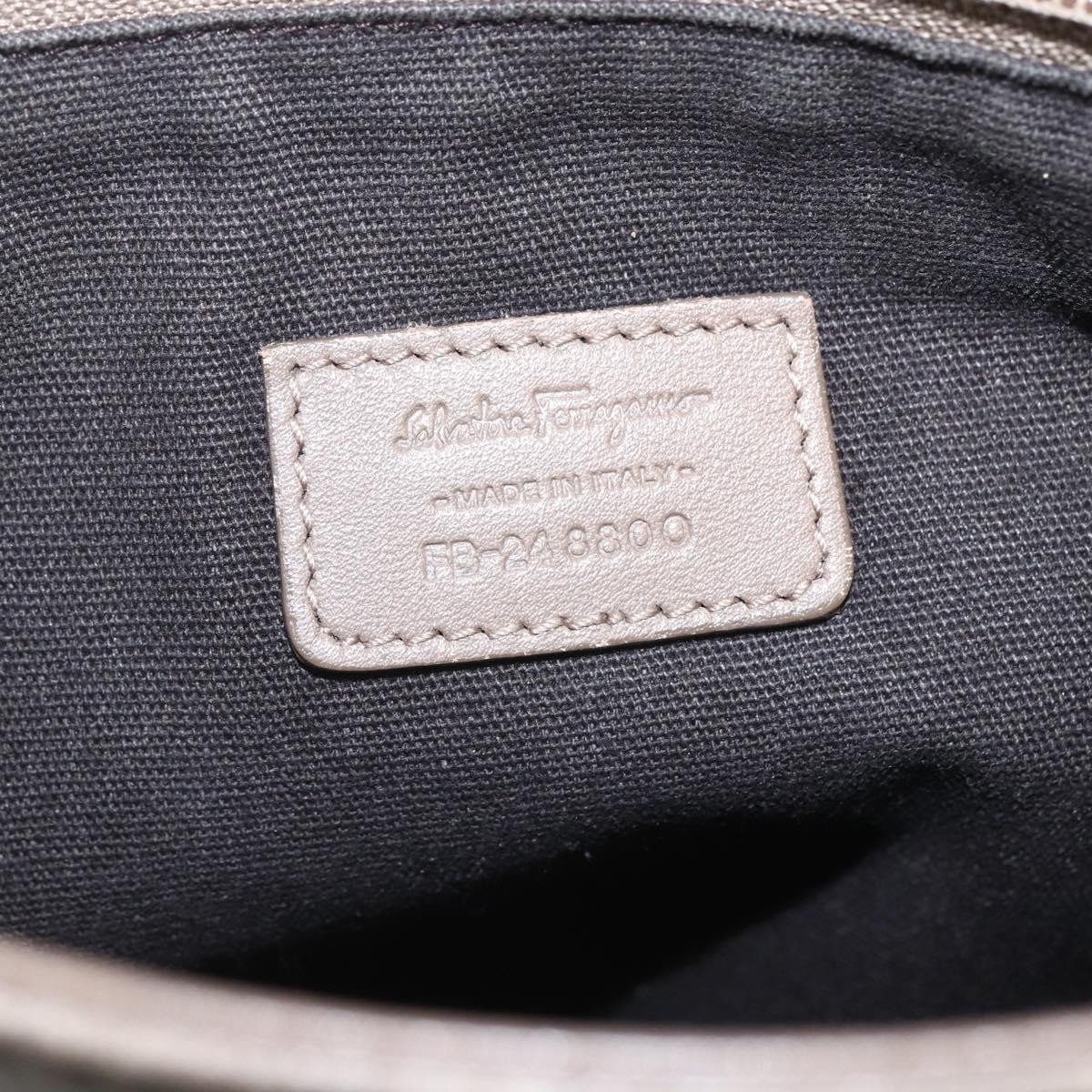 Salvatore Ferragamo Gancini Leather Mini