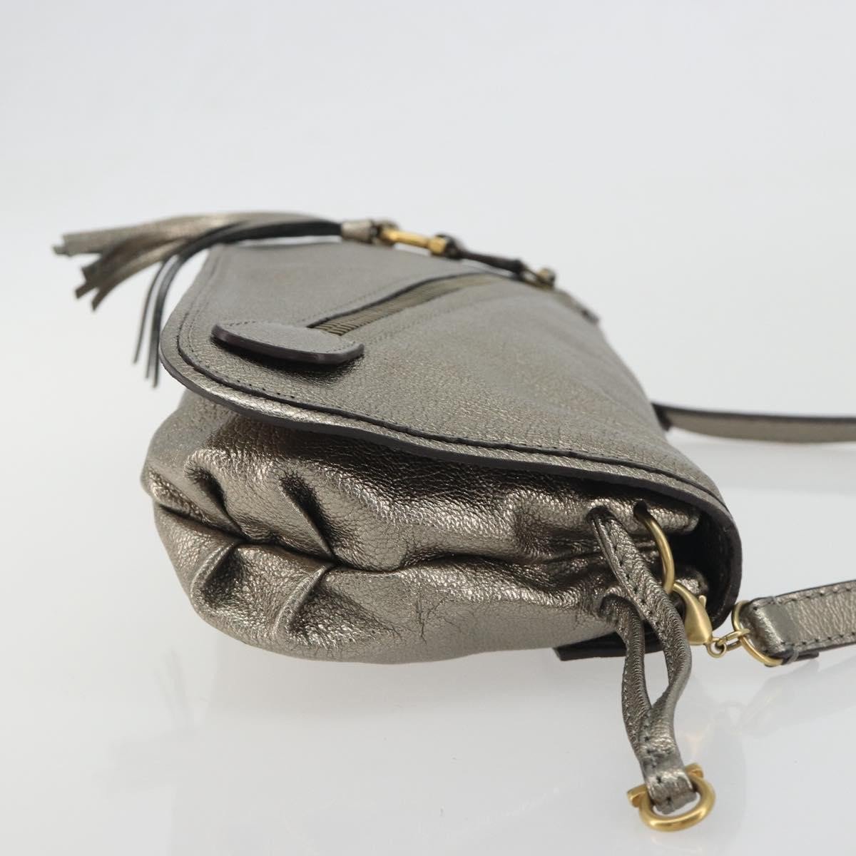 Salvatore Ferragamo Gancini Leather Mini