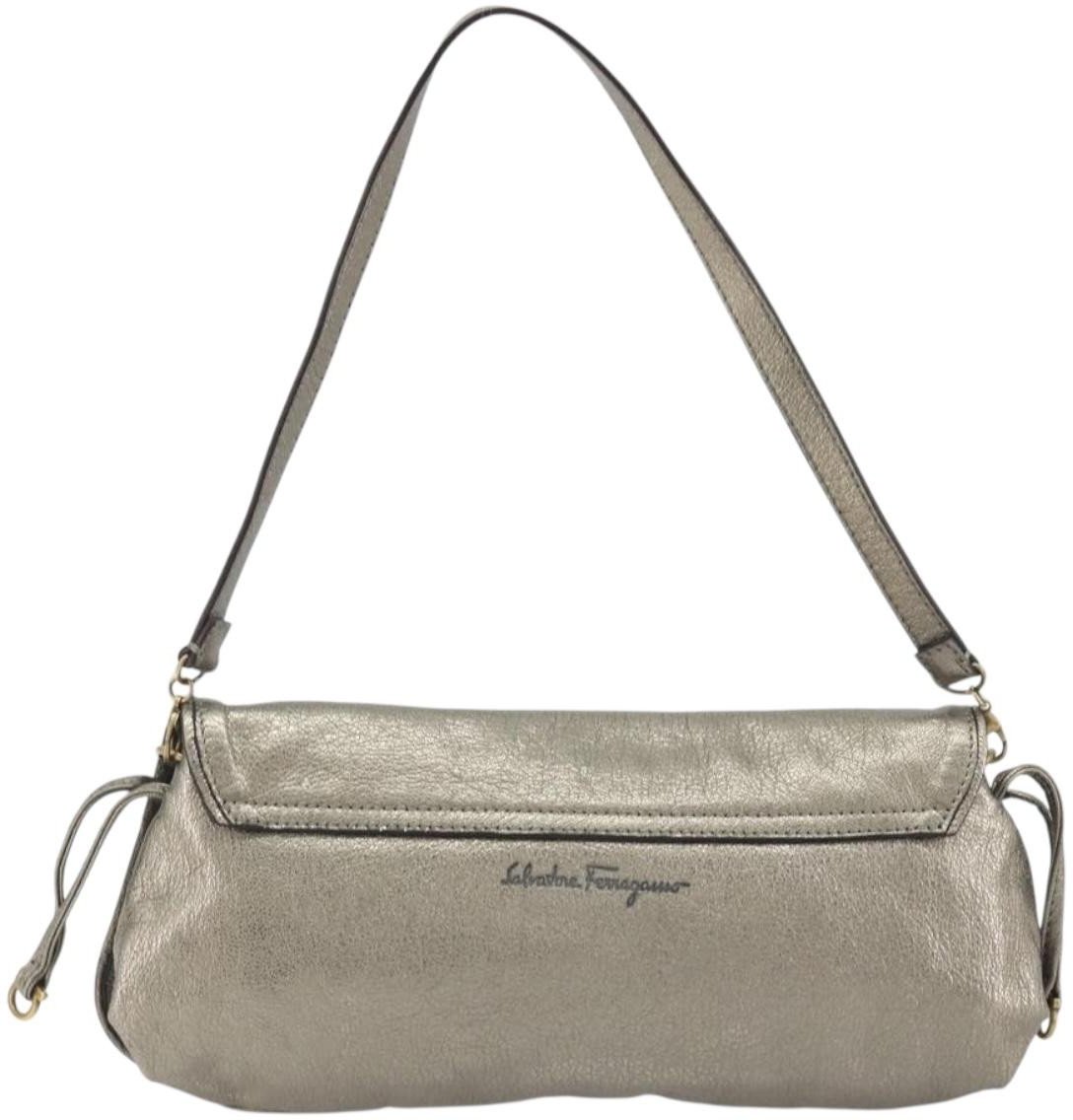 Salvatore Ferragamo Gancini Leather Mini