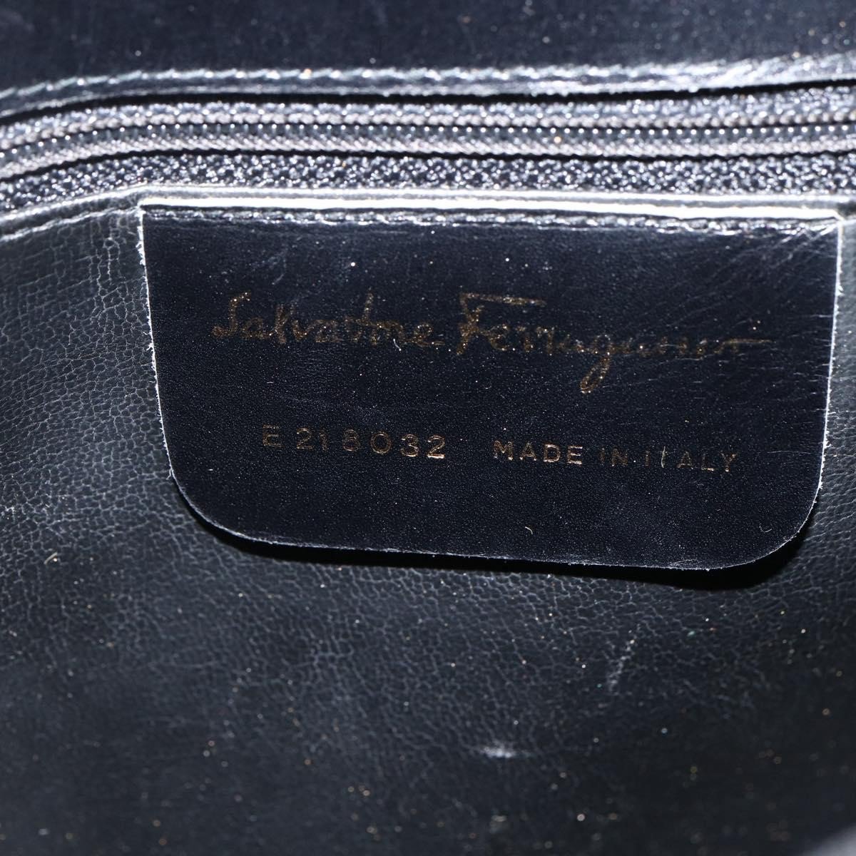 Salvatore Ferragamo Flap Shoulder Patent Leather