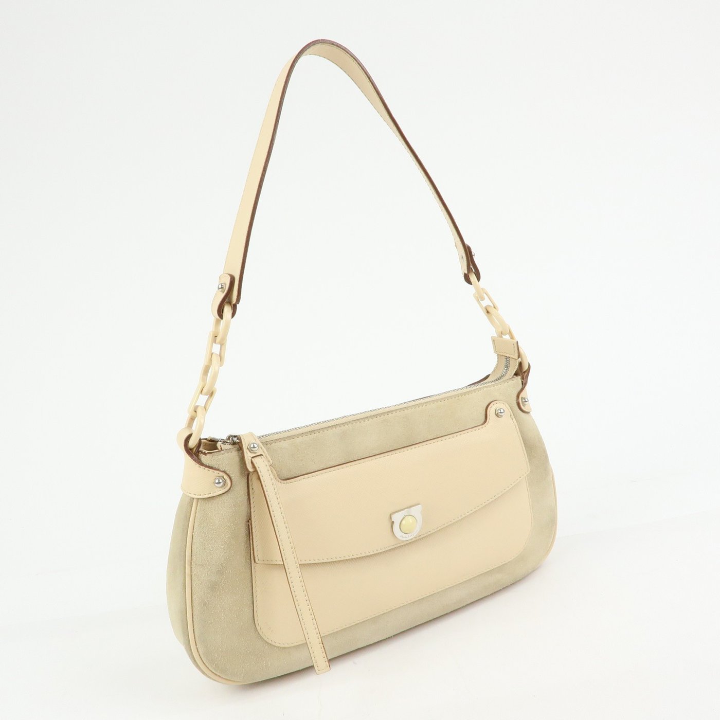 Salvatore Ferragamo Gancini Suede