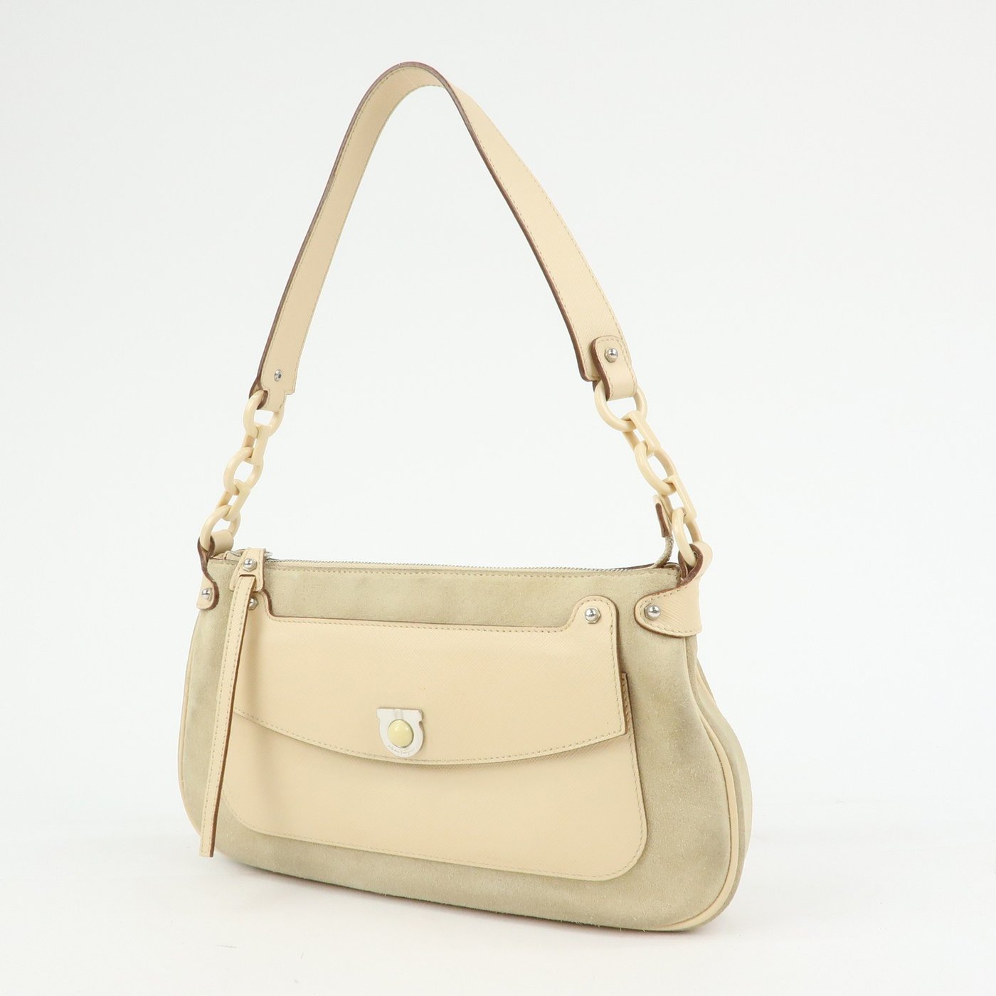Salvatore Ferragamo Gancini Suede