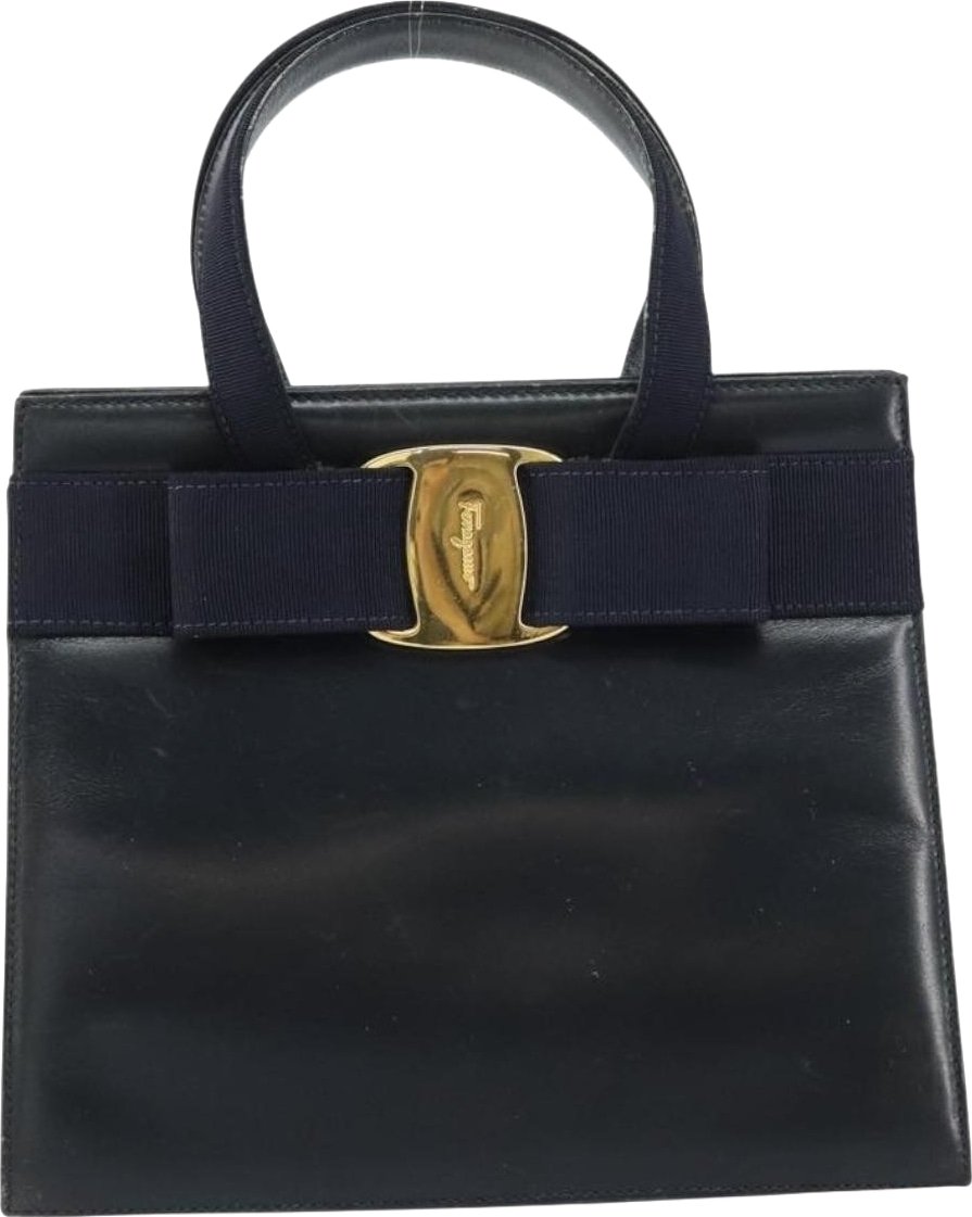Salvatore Ferragamo Convertible Vara Bow Leather Small