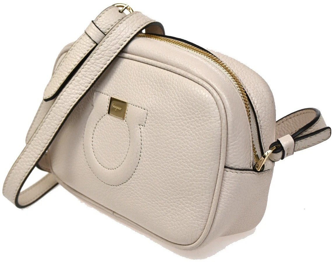 Salvatore Ferragamo City Camera Leather