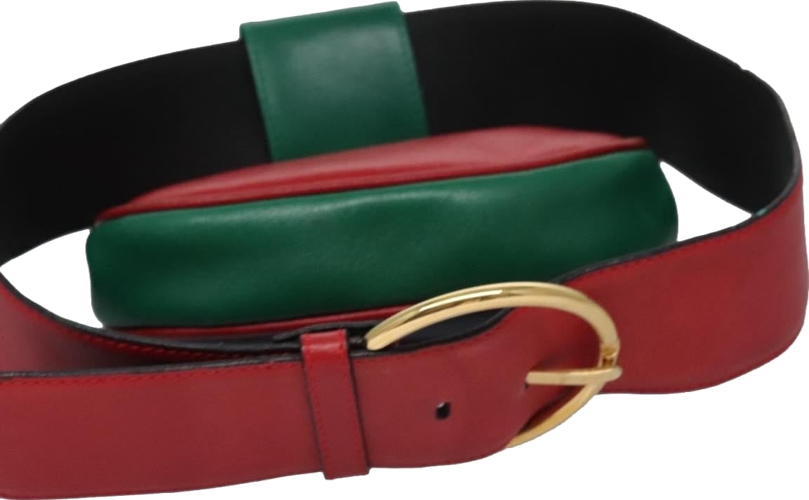 Salvatore Ferragamo Gancini waist Leather