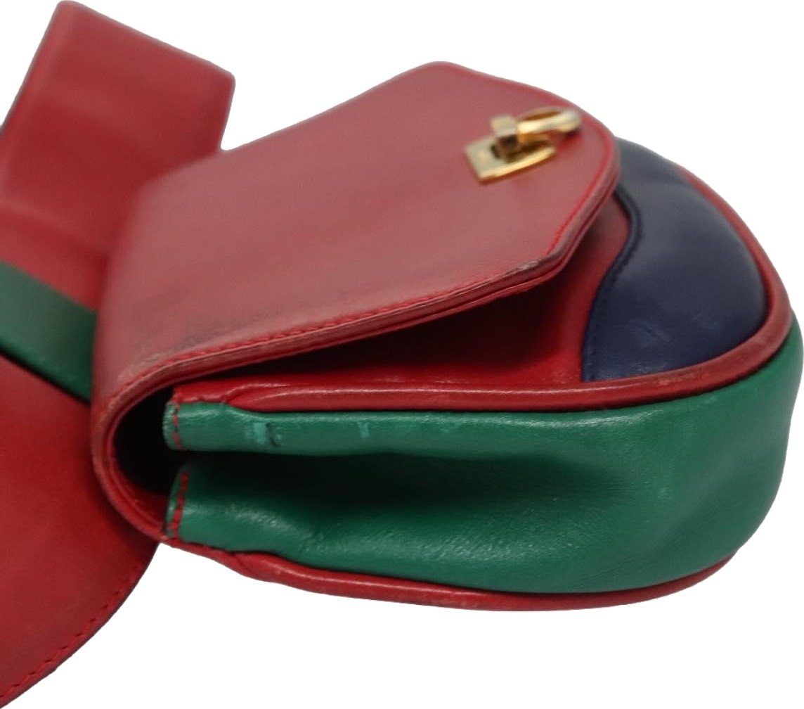 Salvatore Ferragamo Gancini waist Leather