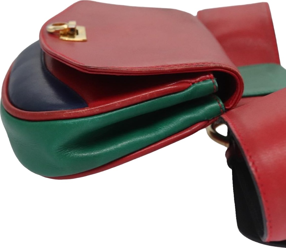 Salvatore Ferragamo Gancini waist Leather