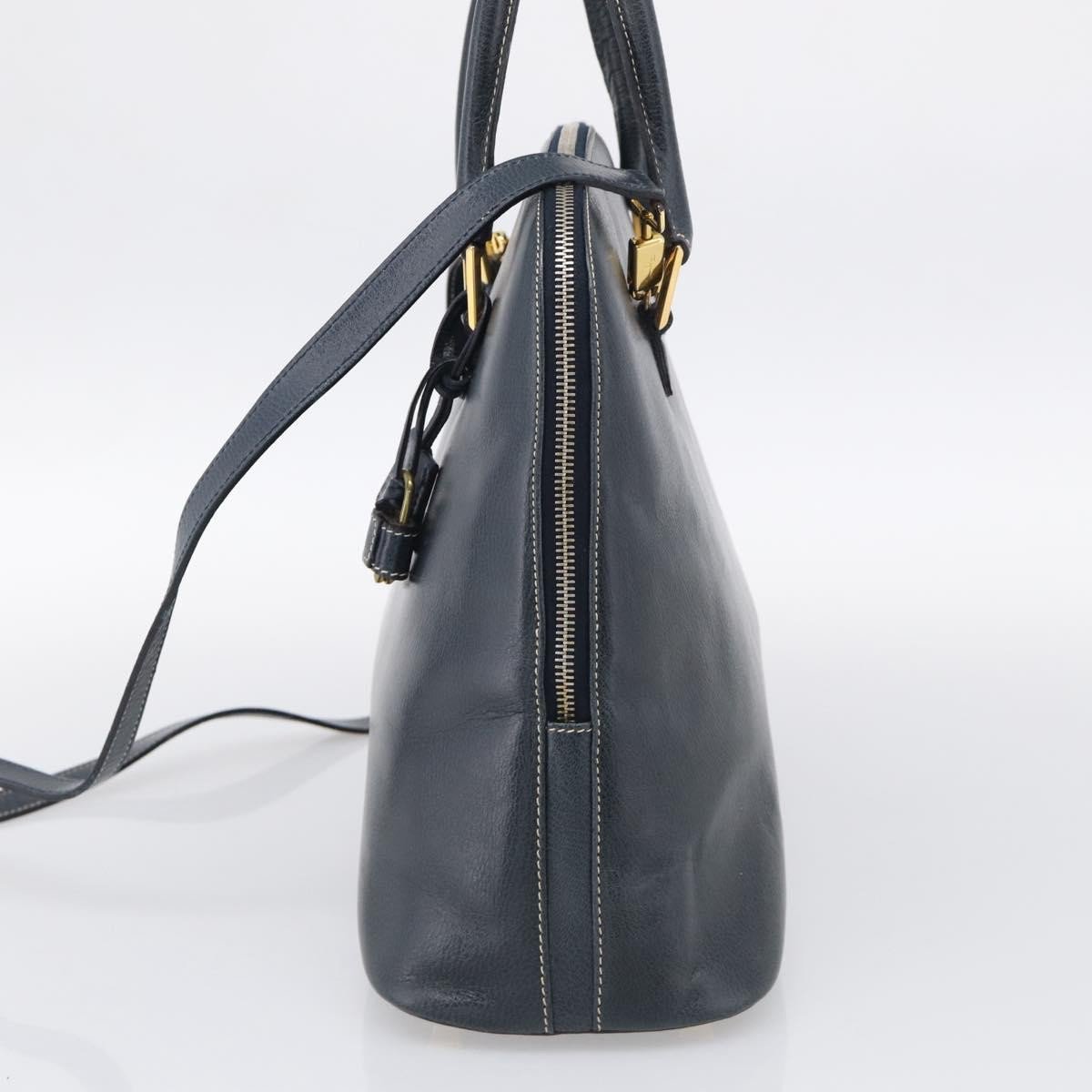 Salvatore Ferragamo Top Handle Leather Micro