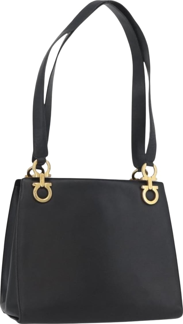Salvatore Ferragamo Gancini Leather Mini