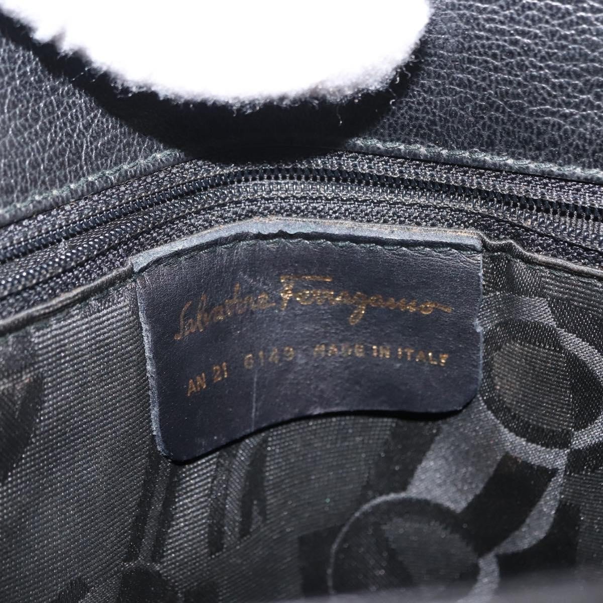 Salvatore Ferragamo Gancini Leather Mini