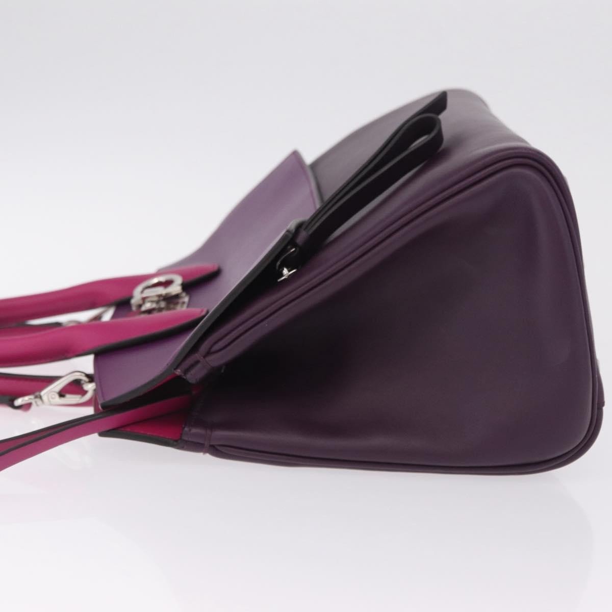 Salvatore Ferragamo Studio Satchel Leather Medium