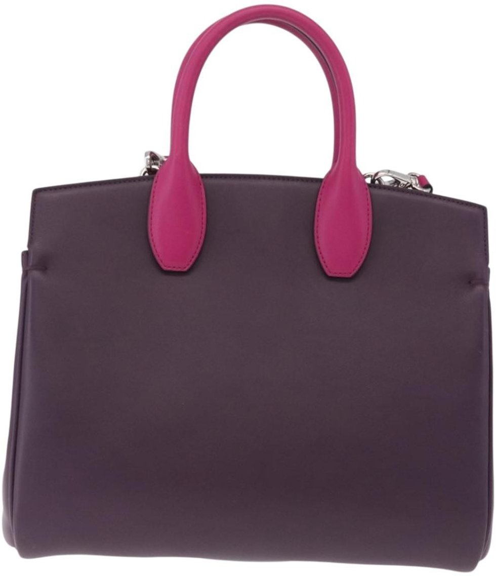 Salvatore Ferragamo Studio Satchel Leather Medium