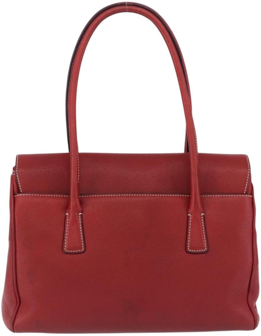 Salvatore Ferragamo Gancini Top Handle Leather Mini