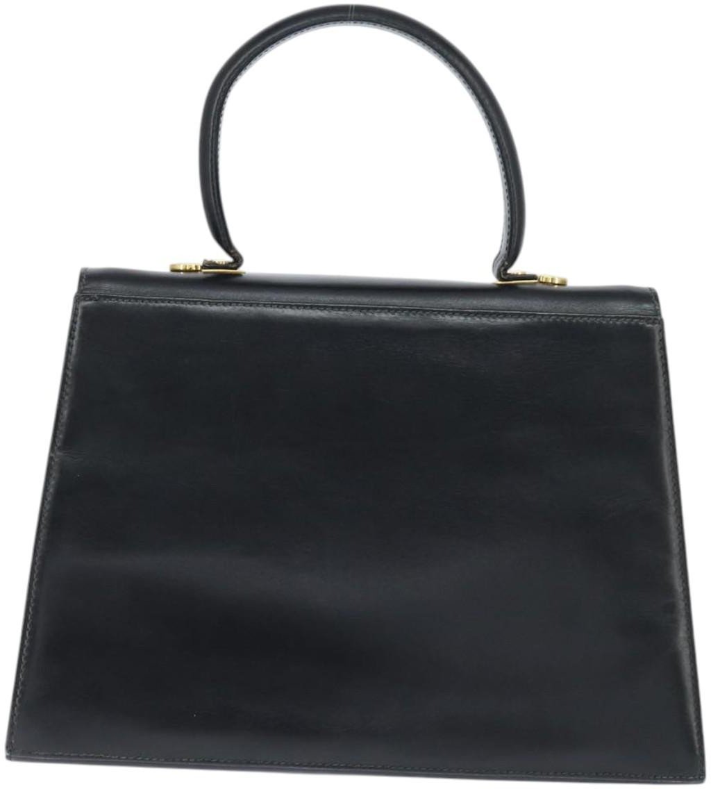 Salvatore Ferragamo Gancini Convertible Top Handle Leather Mini
