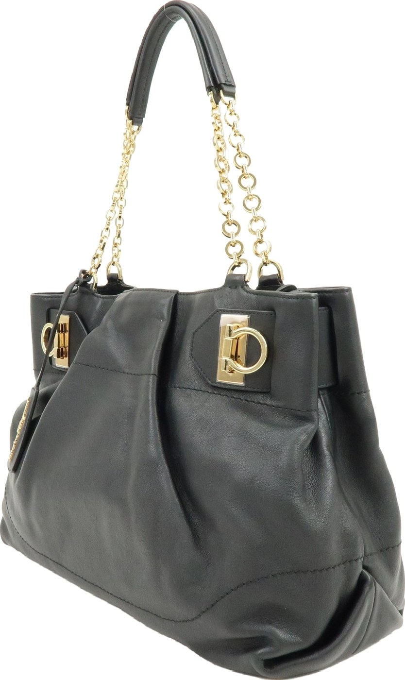Salvatore Ferragamo W Chain Leather Medium
