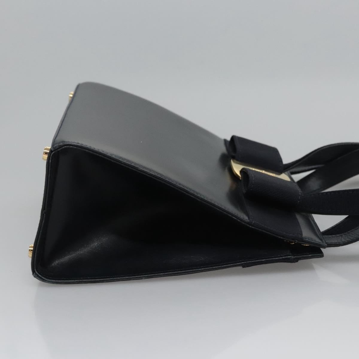 Salvatore Ferragamo Convertible Vara Bow Leather Small