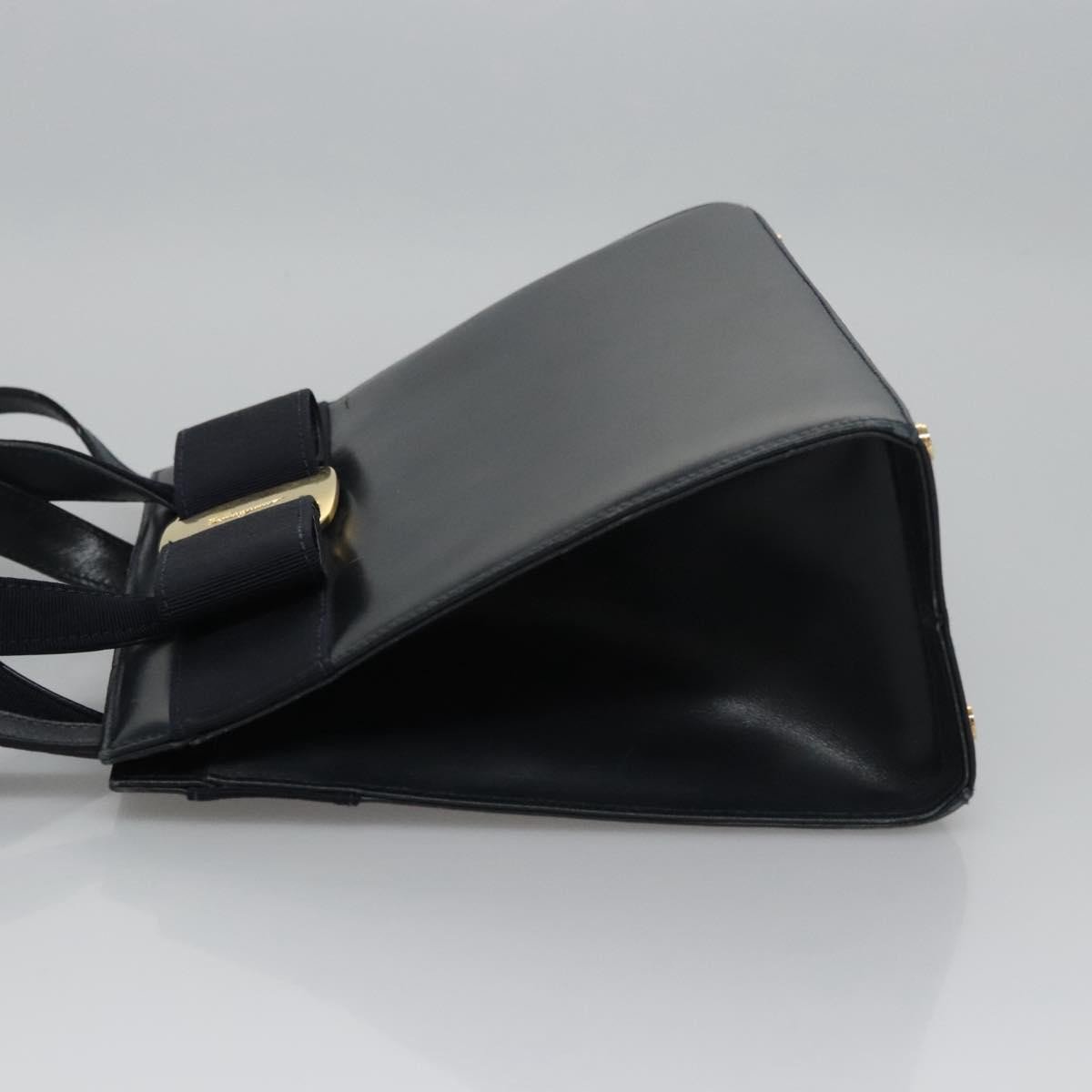Salvatore Ferragamo Convertible Vara Bow Leather Small