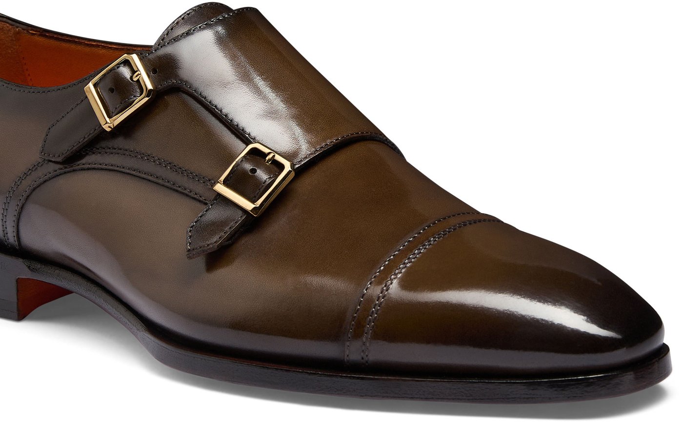 Men's doublebuckle shoe