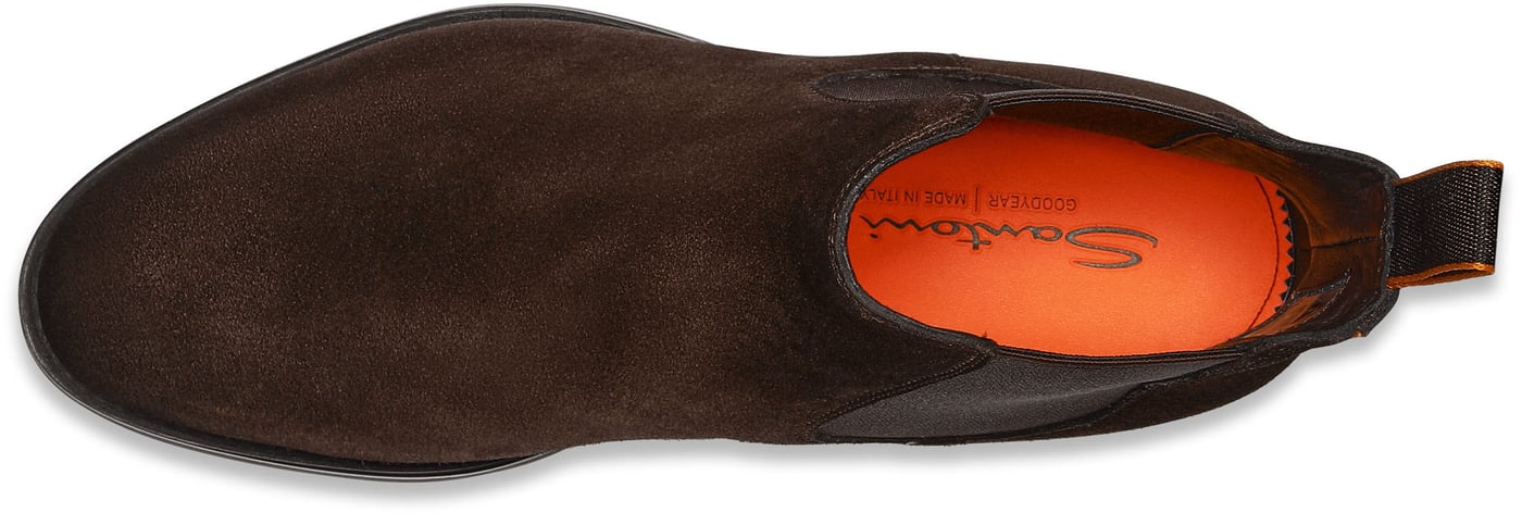 Suede chelsea boot
