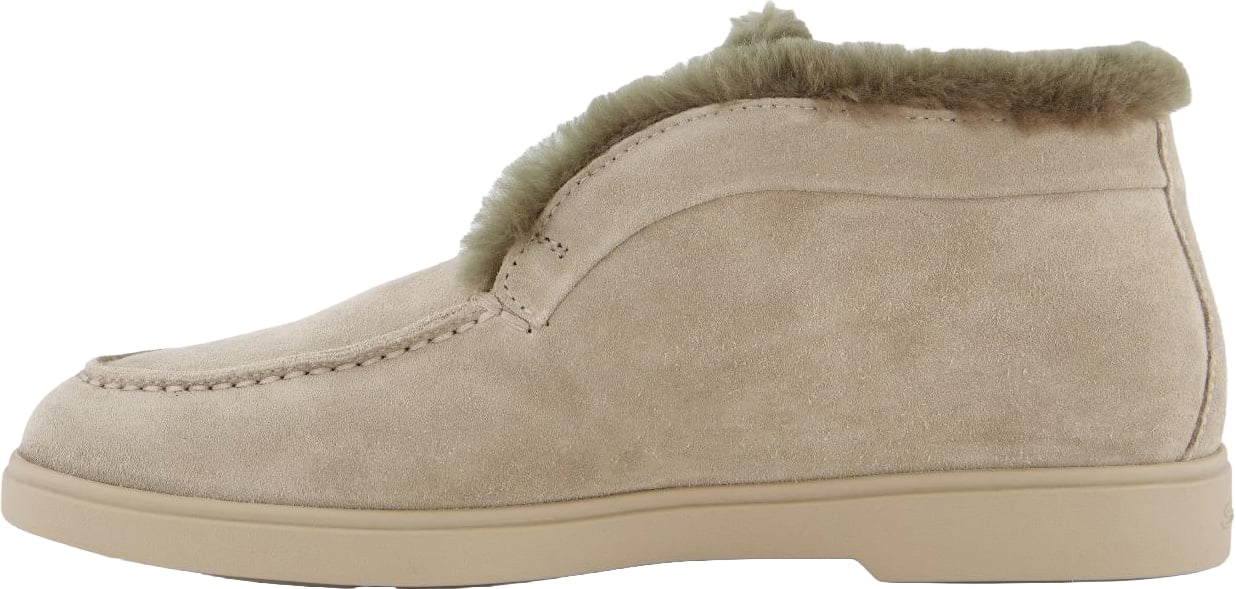 Dames Bruine Leren Veterboot Fortune Bruin