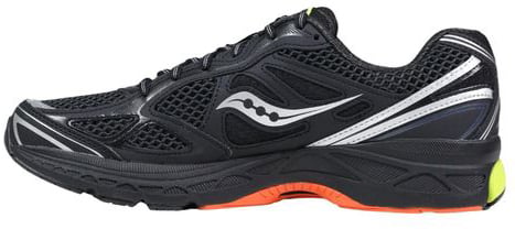 Saucony Black Polyethylene Athletic Sneakers