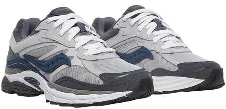 Saucony Gray Synthetic Athletic Sneakers