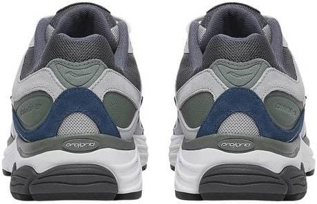 Saucony Gray Synthetic Athletic Sneakers