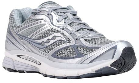 Saucony Gray Textile Athletic Sneakers
