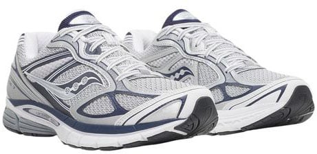 Saucony Gray Synthetic Athletic Sneakers